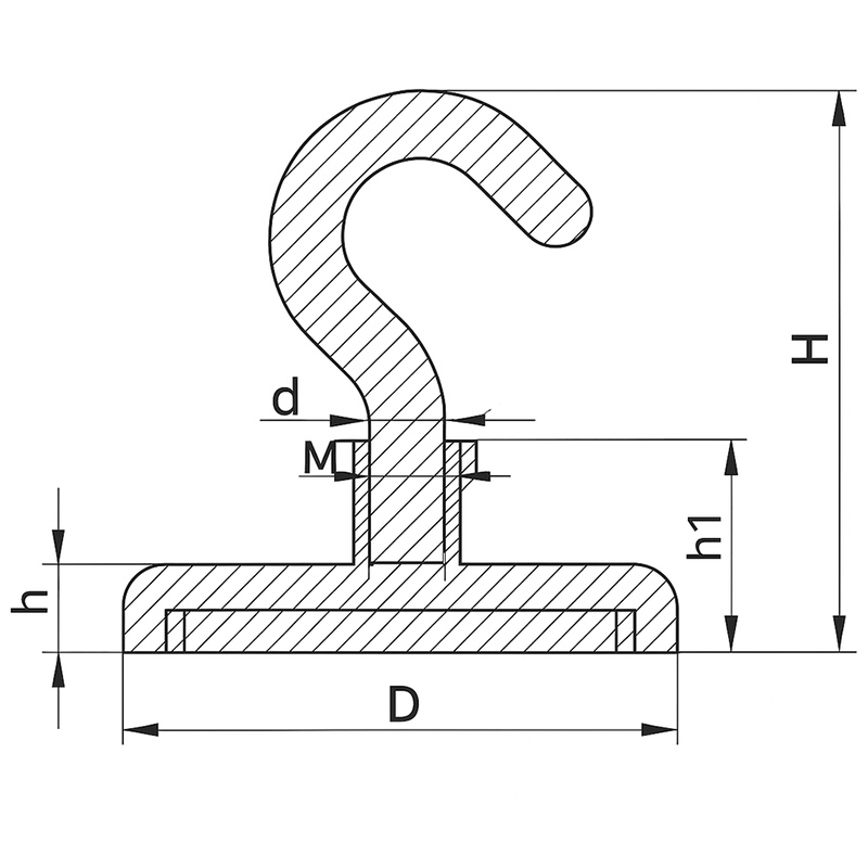 magnetic hook E10 2