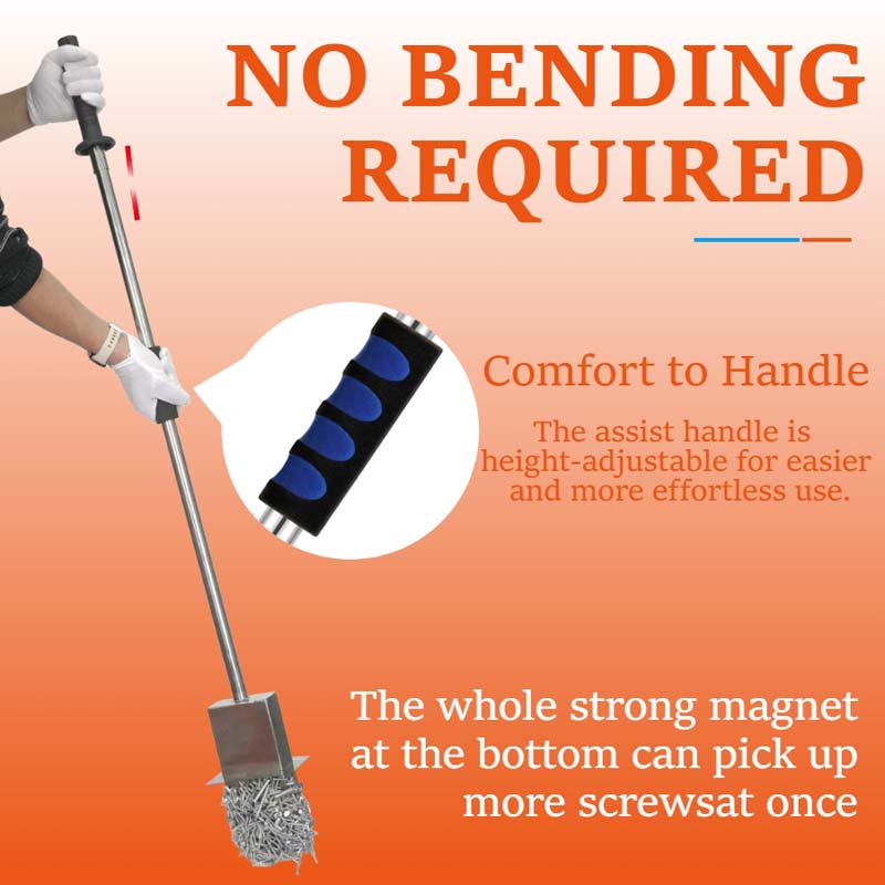 Handheld Magnet Picker with Quick Release