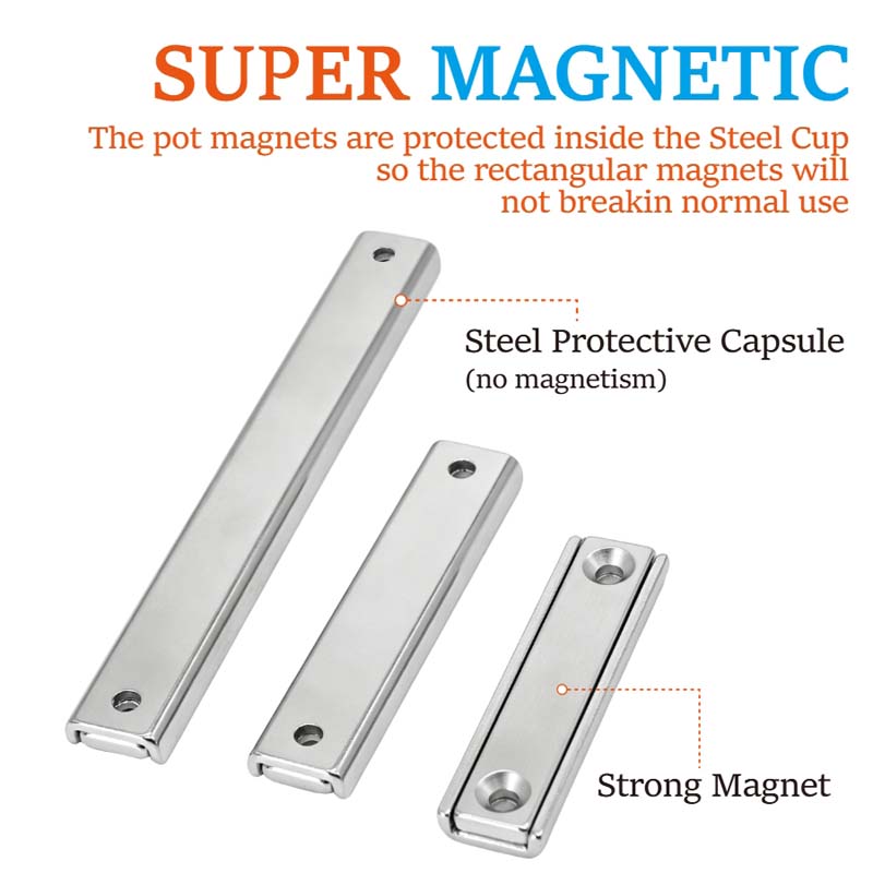 Rectangular magnet RA-2 series