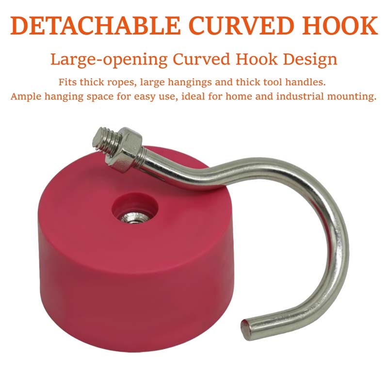 Rubber coated hook