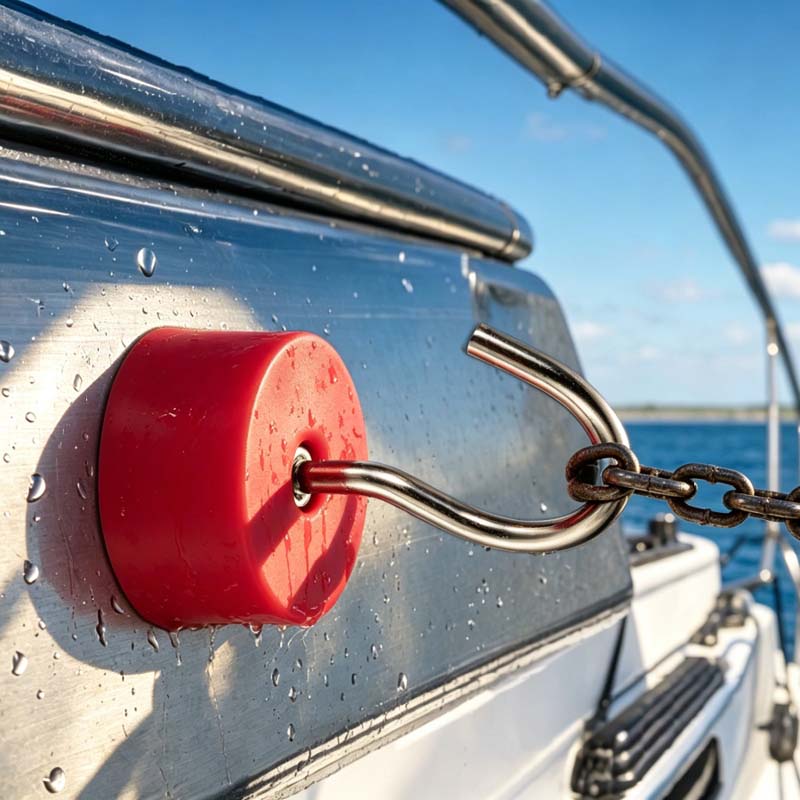 Rubber coated hook
