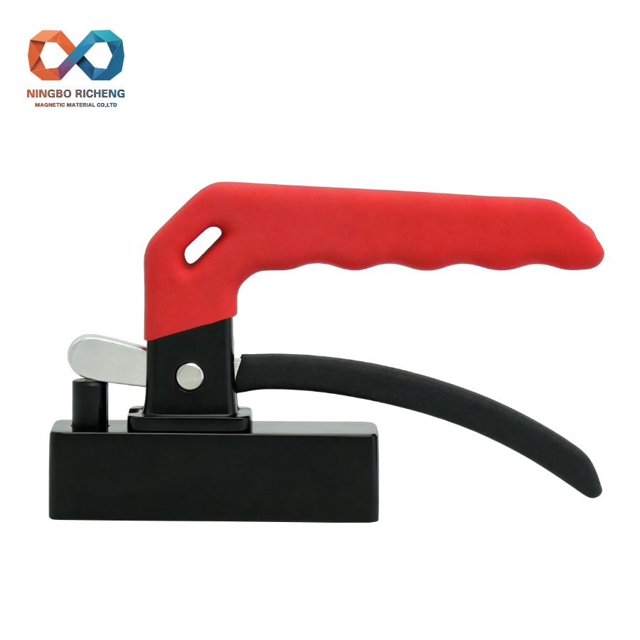 Narrow handheld magnetic picker for heavy objects (MP-15)