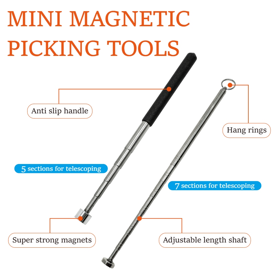 Magnetic Pick Up Tool ~Telescopic Magnet Stick