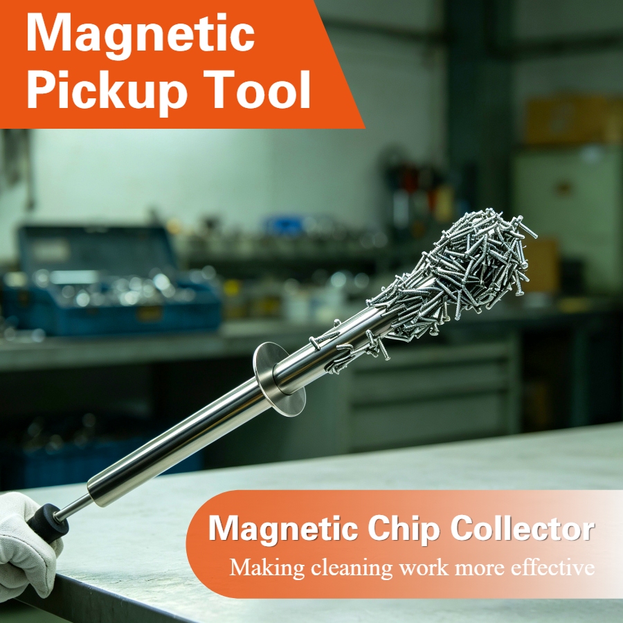 Magnetic Pickup Tool Magnet Wand with Release Handle