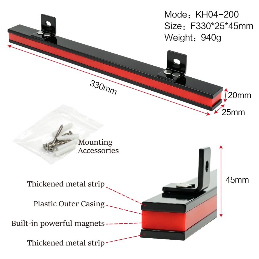 Magnetic Tool Holder Strip